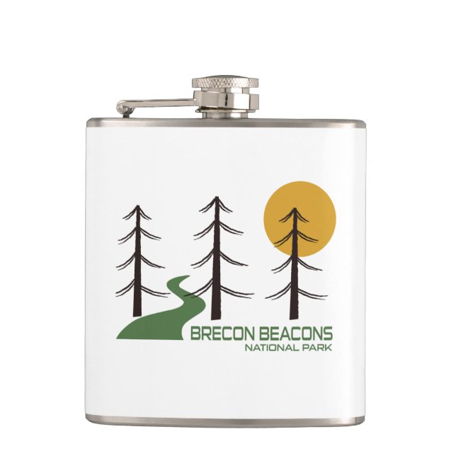 Brecon Beacons National Park Trail Flask (Front)
