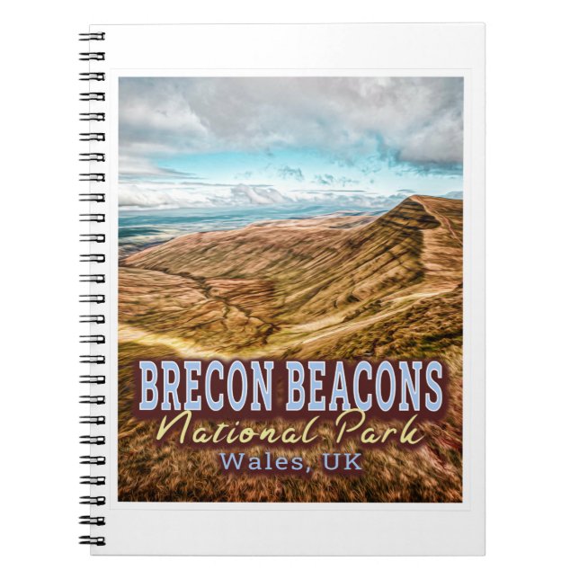 BRECON BEACONS NATIONAL PARK - WALES UK NOTEBOOK (Front)