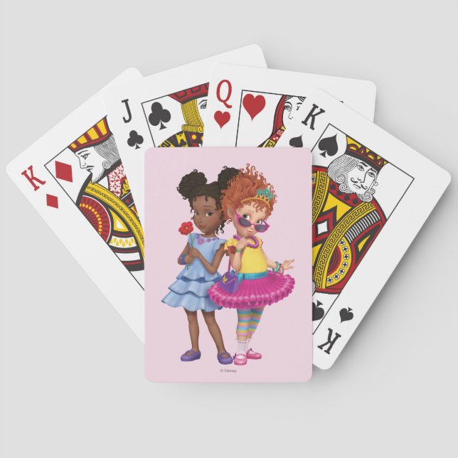 Bree James & Fancy Nancy Playing Cards (Back)