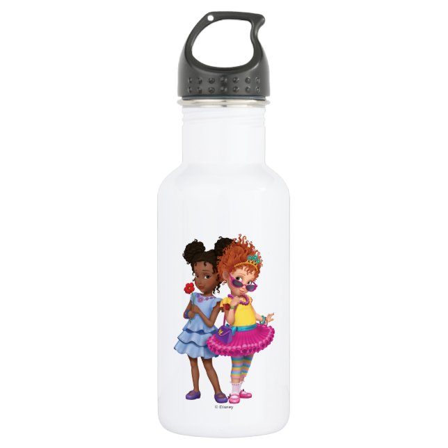 Bree James & Fancy Nancy Stainless Steel Water Bottle (Front)