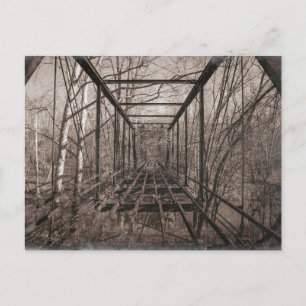 Breeden's bridge, Indiana Postcard