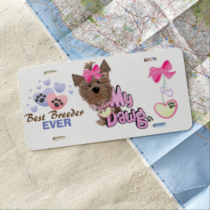 Breeder#2  license plate