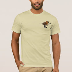 Spoon-billed Sandpiper breeding Men's Basic American Apparel T-Shirt