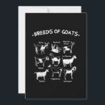 Breeds Of Goats Farmer Goat Gift Save The Date<br><div class="desc">Breeds Of Goats Farmer Goat Gift</div>