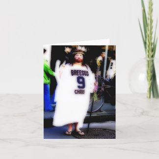 Breesus Christmas Holiday Card