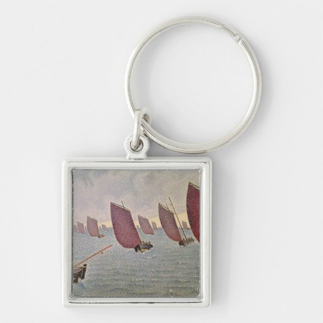 Breeze, Concarneau, 1891 Keychain (Front)