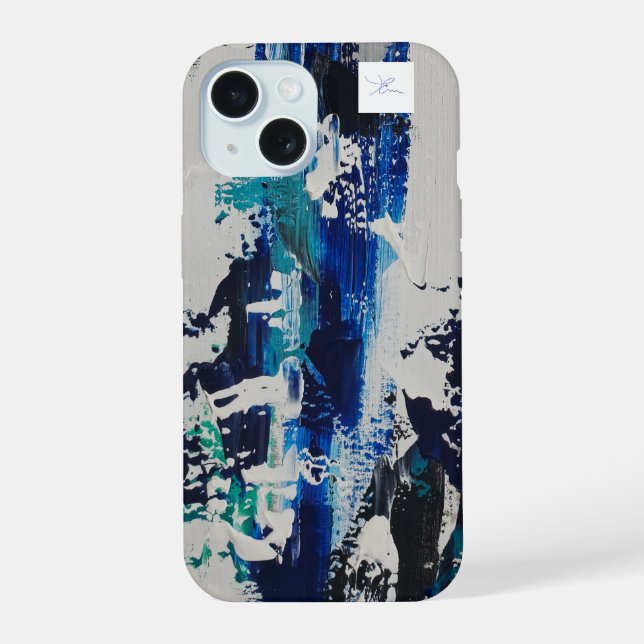 Breeze iPhone 15 Case (Back)