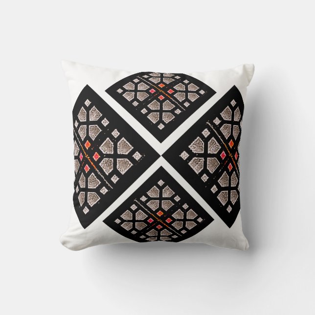 Breezeblockia 3 throw pillow (Front)