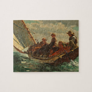 Breezing Up (A Fair Wind) 1873-76 Jigsaw Puzzle