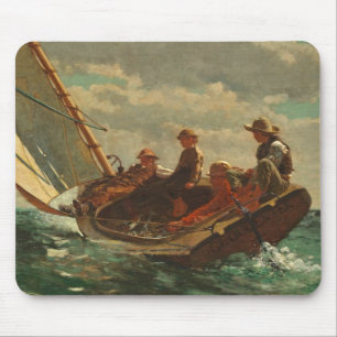 Breezing Up (A Fair Wind) 1873-76 Mouse Pad