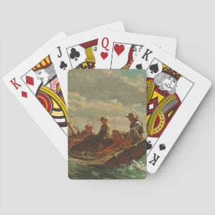 Breezing Up (A Fair Wind) 1873-76 Poker Cards