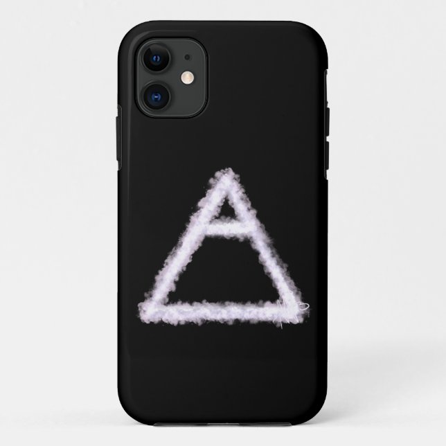 Breezy Air Element Alchemy Symbol Case-Mate iPhone Case (Back)