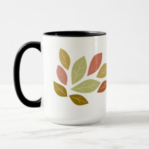 Breezy Autumn Leaves Mug