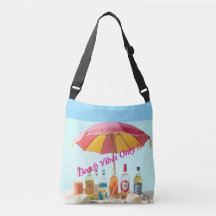 "Breezy beach bag"