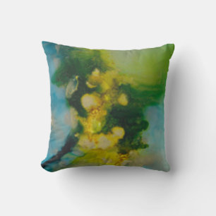 Breezy Days of Color Throw Pillow