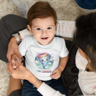 Breezy Fun - Colorful Tiny Tornado  Toddler T-shirt