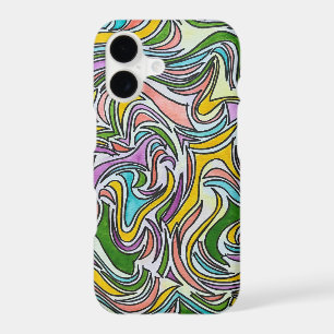 Breezy Veranda-Hand Painted Abstract Watercolor iPhone 17 Case