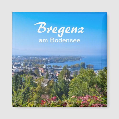 Bregenz am Bodensee in Austria Magnet