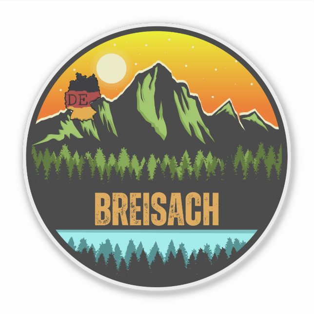 Breisach, Germany Sticker (Front)