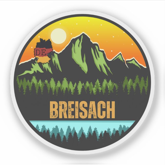 Breisach, Germany Sticker (Front)