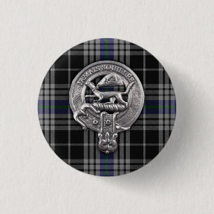 Breizh Crest & Tartan National Breizh Button
