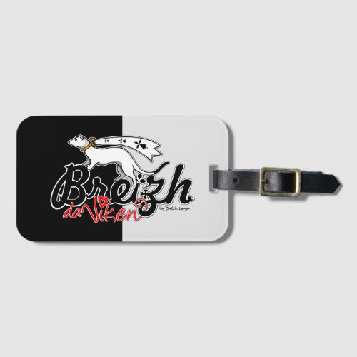 Breizh da viken Brittany forever Luggage Tag