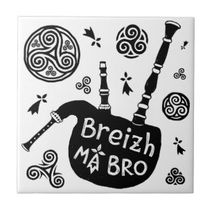 Breizh ma Bro Ceramic Tile