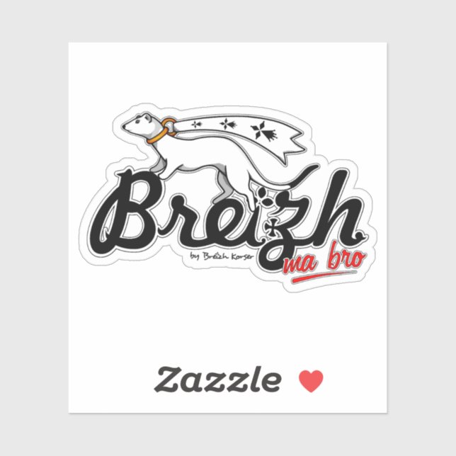 Breizh ma bro sticker (Sheet)