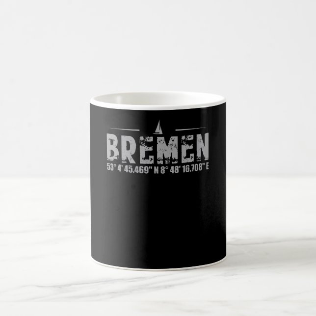 Bremen City Germany | North German Coffee Mug (Center)