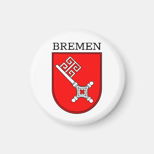 Bremen Coat of Arms Magnet