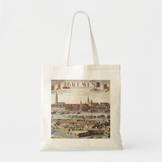 Bremen, Germany, 1719 Tote Bag (Front)