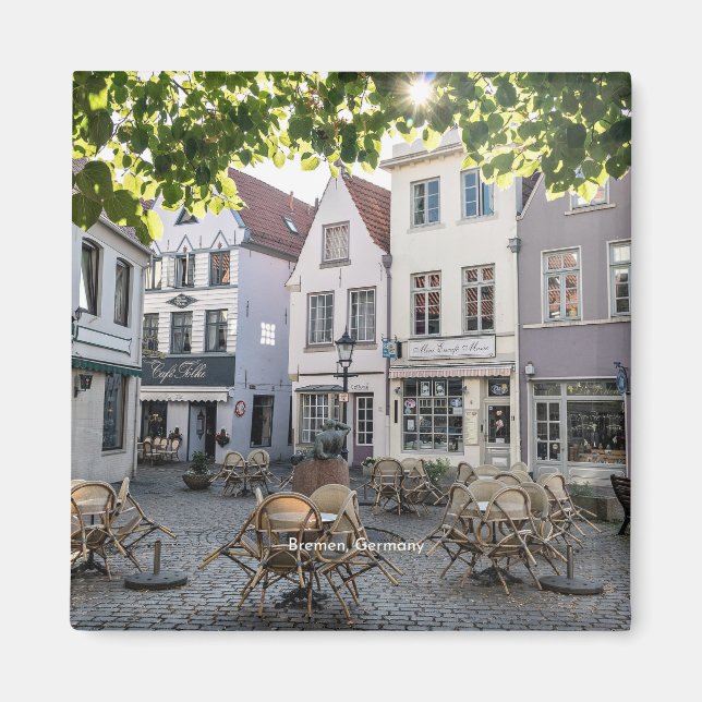 Bremen, Germany, historic center, tourism, Magnet (Front)