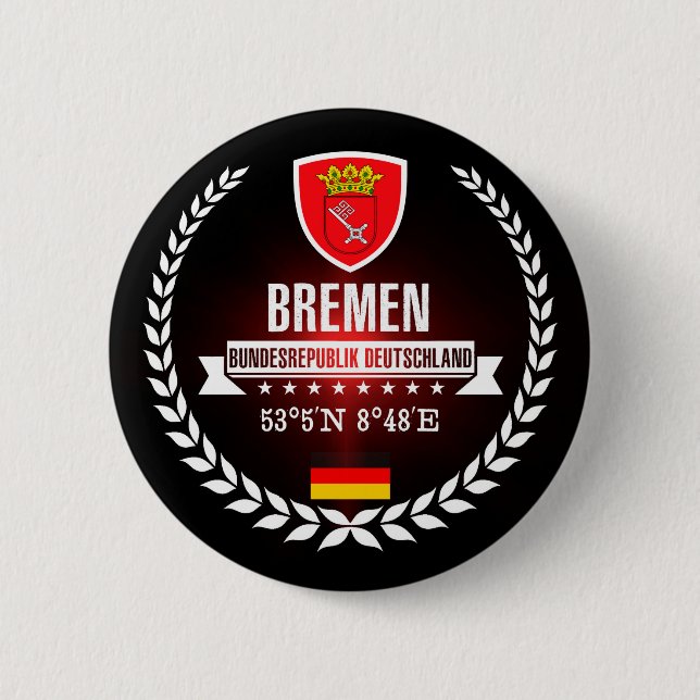 Bremen Pinback Button (Front)