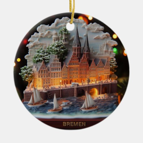 Bremen Wonderland 3D Christmas Ornament 