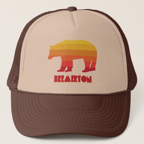 Bremerton Washington Rainbow Bear Trucker Hat