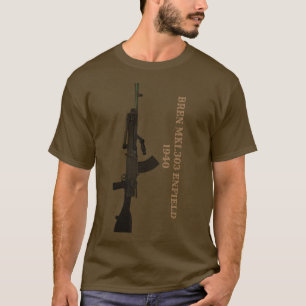 Bren Gun British Light Machine Gun T-Shirt