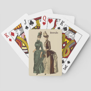 BRENDA ~ VINTAGE FASHION ~ COSTUMES ~ POKER CARDS