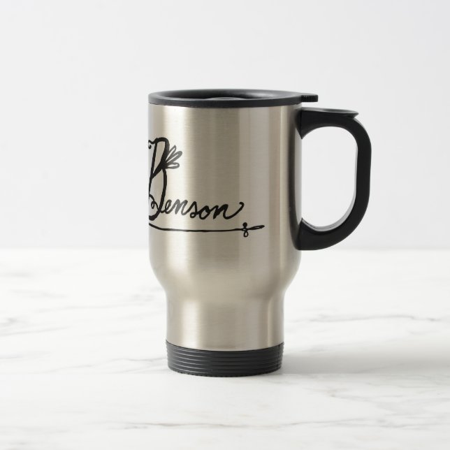 Brendan Benson travel mug (Right)