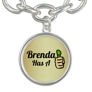Brenda's Green Thumb Charm Bracelet