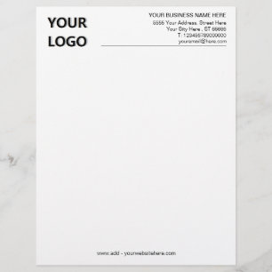 Brended Letterhead Template Business Stationery