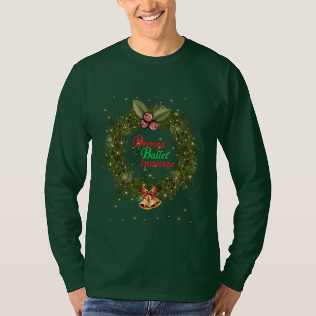 Brenna Ballet Institute Holiday stirt T-Shirt (Front)