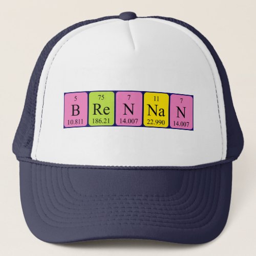 Brennan periodic table name hat