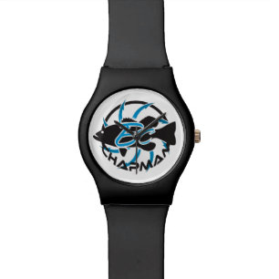 Brent Chapman Fishing Logo Wrist Watch