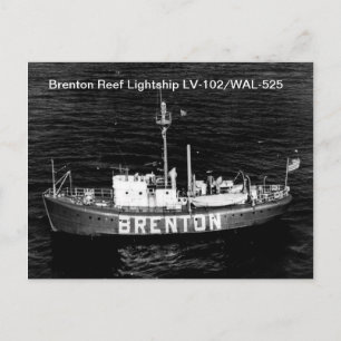 Brenton Reef Lightship LV-102/WAL-525 Postcards