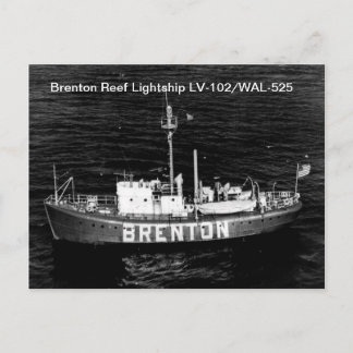 Brenton Reef Lightship LV-102/WAL-525 Postcards