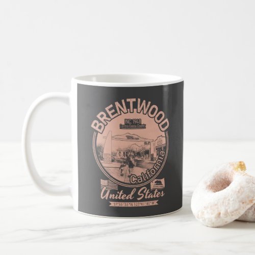 BRENTWOOD CALIFORNIA _ CITY OF BRENTWOOD CA COFFEE MUG