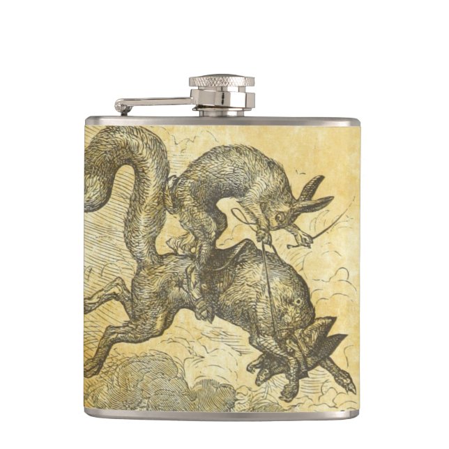 brer rabbit flask (Front)