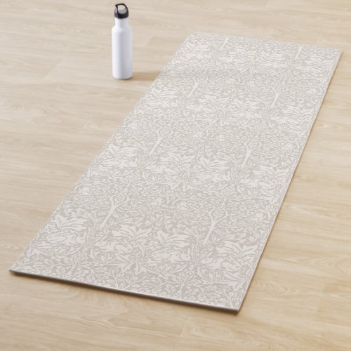 BRER RABBIT IN JUTE AND IVORY _ WILLIAM MORRIS YOGA MAT