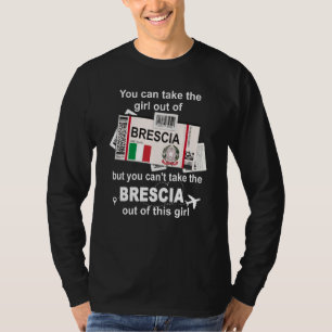 Brescia Boarding Pass Brescia Girl Brescia T-Shirt