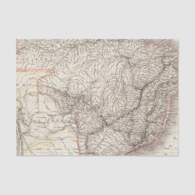 Bresil - Brazil Tissue Paper (Front)